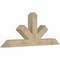 Ekena Millwork Saratoga Rough Sawn Timber Gable Bracket, Douglas Fir, 72"W x 30"H x 6"D x 6"F, 10/12 Pitch GBW072X30X0606SAR00RDF - alternate 4